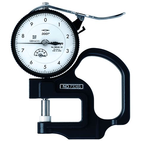 Mitutoyo, Product: Dial Indicator Thickness Gauge